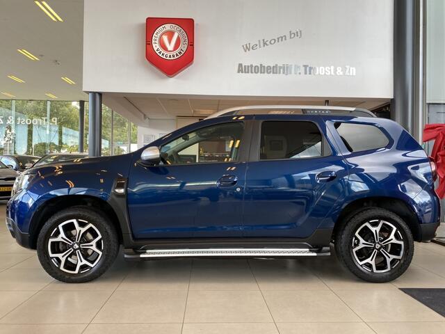 Dacia DUSTER 1.3 TCe Prestige,4WD,Trehaak,Navigatie,Rondomzichtcamera,Keyless,Parkeersensoren V&A,Spraakbediening,Airco,Cruisecontrol,Treeplankset,17 Inch Lmv