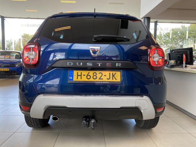 Dacia DUSTER 1.3 TCe Prestige,4WD,Trehaak,Navigatie,Rondomzichtcamera,Keyless,Parkeersensoren V&A,Spraakbediening,Airco,Cruisecontrol,Treeplankset,17 Inch Lmv