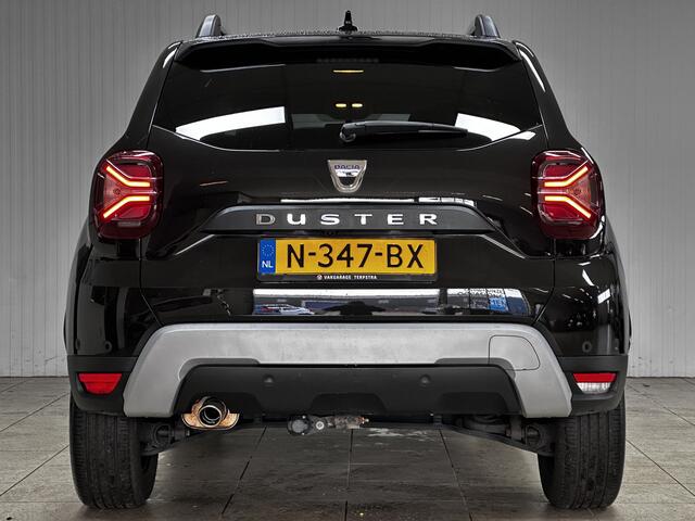 Dacia DUSTER 1.0 TCe Bi-Fuel LPG! Prestige/ DEALER ONDERHOUDEN!/ 17'' LMV/ Camera/ Extra getint glas/ LED Koplampen/ Apple + Android/ Dode-Hoek Ass./ DAB+/ Navi/ Clima/ Cruise/ Multi. LEDER. Stuur/ Mistl./ PDC.