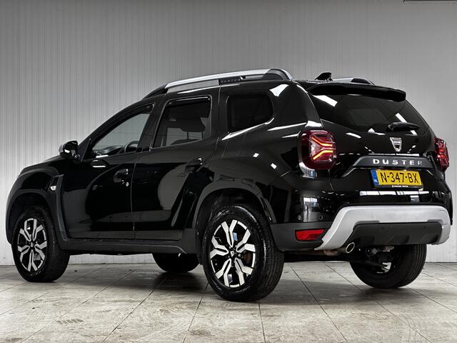 Dacia DUSTER 1.0 TCe Bi-Fuel LPG! Prestige/ DEALER ONDERHOUDEN!/ 17'' LMV/ Camera/ Extra getint glas/ LED Koplampen/ Apple + Android/ Dode-Hoek Ass./ DAB+/ Navi/ Clima/ Cruise/ Multi. LEDER. Stuur/ Mistl./ PDC.