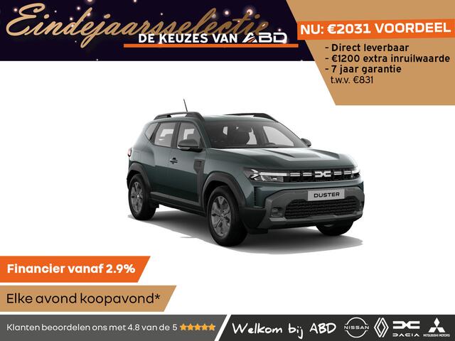 Dacia DUSTER Expression Hybrid | Achteruitrijcamera | Bekleding 'Expression' | Cruise Control en snelheidsbegrenzer