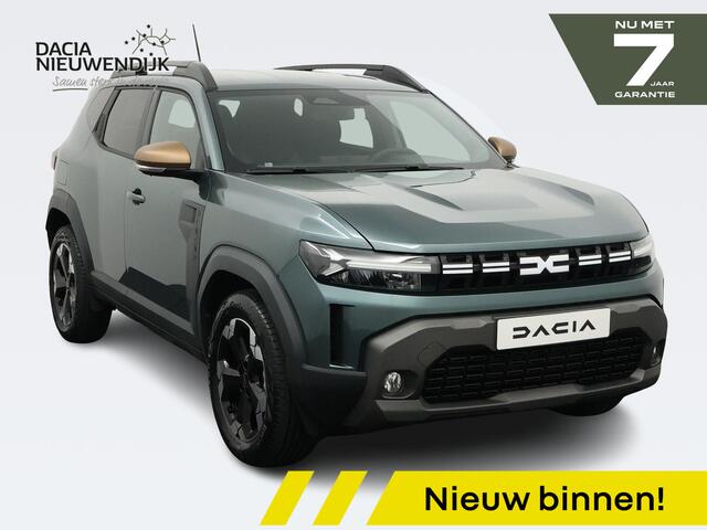 Dacia DUSTER 1.2 mild hybrid 140 extreme / STOEL-, STUUR & VOORRUITVERWARMING / 1500KG TREKGEWICHT / CLIMATE CONTROL / PARKEERSENSOREN + CAMERA /