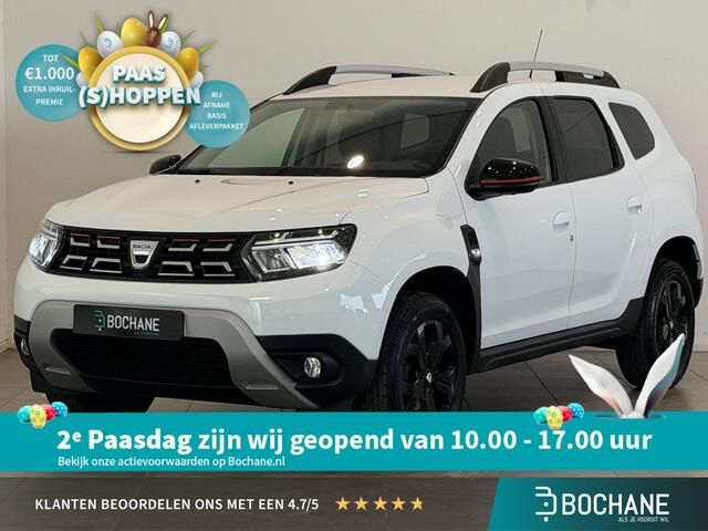Dacia DUSTER 1.3 TCe 150 EDC Prestige | Leder | Keyless | Trekhaak | 360° camera | Stoelverwarming | Apple Carplay/Android Auto