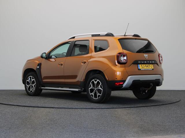 Dacia DUSTER TCe 125pk Prestige | Trekhaak | Sidesteps | Camera's rondom | Climate Control | Dodehoek detectie | Keyless |