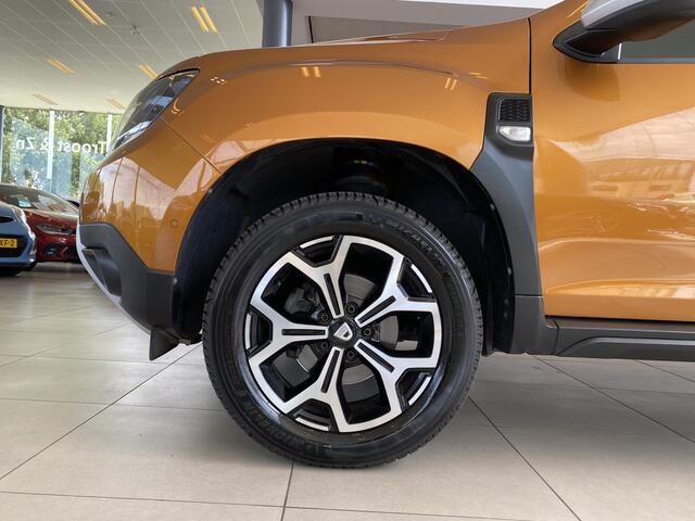 Dacia DUSTER 1.0 TCe Prestige,2E Eigenaar,Dealeronderhouden,Navigatie,Achteruitrijcamera,Bluetooth,Spraakbediening,DAB,Airco,Cruisecontrol,Trekhaak,V&A Sensoren,Dakrail,17 Inch Lmv