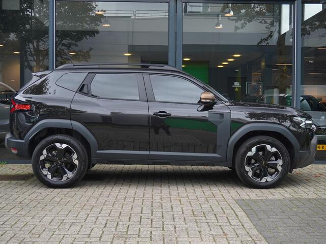 Dacia DUSTER 1.6 Hybrid 140 Extreme AUTOMAAT / ALLE OPTIES / NAVI / CAMERA 360 / PDC V+A / BLINDSPOT / STOELV. / STUURV. / CRUISE / CLIMATE / KEYLESS / APPLE CARPLAY / ANDROID AUTO / DAKRAILS / 18'' LMV