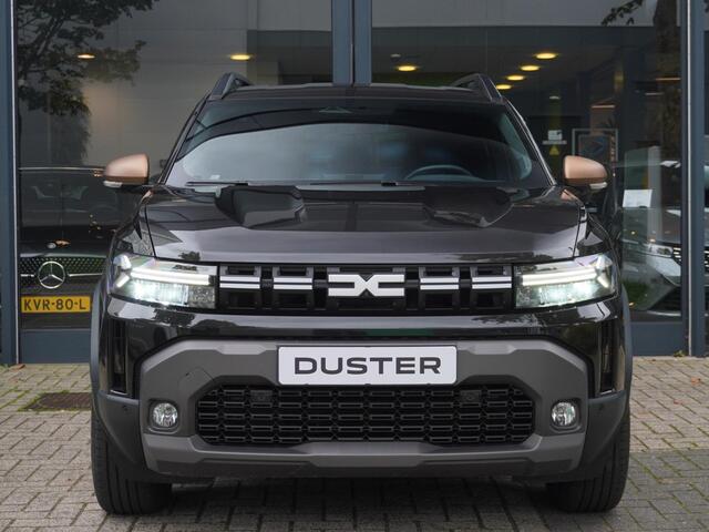 Dacia DUSTER 1.6 Hybrid 140 Extreme AUTOMAAT / ALLE OPTIES / NAVI / CAMERA 360 / PDC V+A / BLINDSPOT / STOELV. / STUURV. / CRUISE / CLIMATE / KEYLESS / APPLE CARPLAY / ANDROID AUTO / DAKRAILS / 18'' LMV