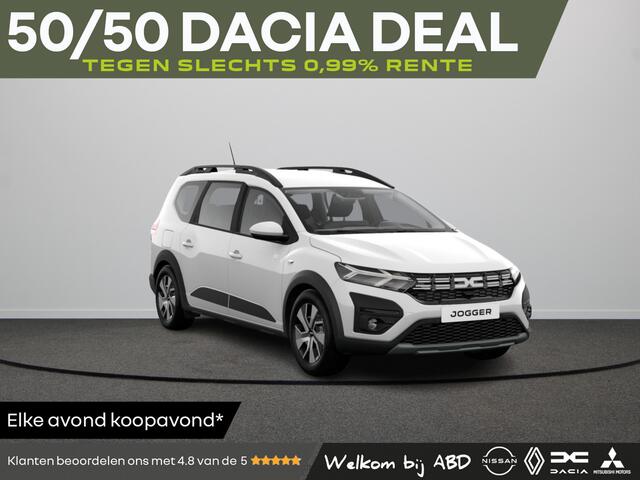 Dacia Jogger Expression TCE 110 | Bekleding 'Expression' | Cruise Control met snelheidsbegrenzer | ISOFIX-bevestigingssysteem voor kinderzitjes op de buitenste zitplaatsen achter