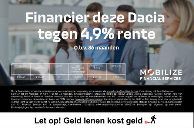 Dacia Jogger 1.8 hybrid 155 limited edition 7p.