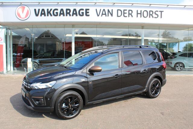 Dacia Jogger 1.0-110pk TCe 110 Extreme+ 7 persoons Zeer nette en erg praktische Dacia ! Autm. airco, metallic lak, stoelverwarming, LM wielen+all season banden, cruise control, pdc v+a, dodehoek assistent, camera, navigatie, telefoonvoorb., etc.