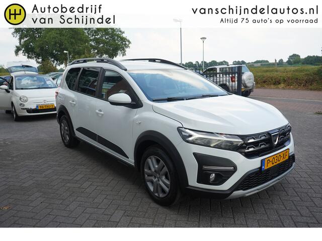 Dacia Jogger 1.0 TCe BI-FUEL COMFORT 7P 7STOELEN ORIGINEEL NEDERLANDS ANDROID/APPLECARPLAY(NAVI) AIRCO CRUISECONTROL BLUETOOTH PARKEERSENSOREN DAKRAILS 4X ELECTR.RAMEN/SPIEGELS