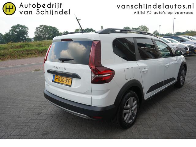 Dacia Jogger 1.0 TCe BI-FUEL COMFORT 7P 7STOELEN ORIGINEEL NEDERLANDS ANDROID/APPLECARPLAY(NAVI) AIRCO CRUISECONTROL BLUETOOTH PARKEERSENSOREN DAKRAILS 4X ELECTR.RAMEN/SPIEGELS