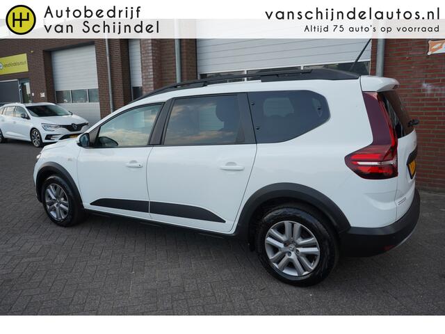 Dacia Jogger 1.0 TCe BI-FUEL COMFORT 7P 7STOELEN ORIGINEEL NEDERLANDS ANDROID/APPLECARPLAY(NAVI) AIRCO CRUISECONTROL BLUETOOTH PARKEERSENSOREN DAKRAILS 4X ELECTR.RAMEN/SPIEGELS
