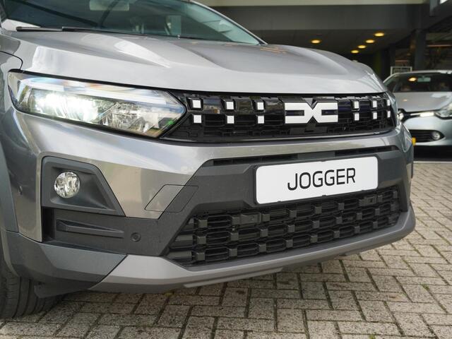 Dacia Jogger 1.8 hybrid 155 extreme 7p. AUTOMAAT / 9.000KM / NIEUWSTE MODEL / CAMERA / PDC V+A / BLINDSPOT / CRUISE / CLIMATE / KEYLESS / APPLE CARPLAY / ANDROID AUTO / DAKRAILS / 16'' LMV
