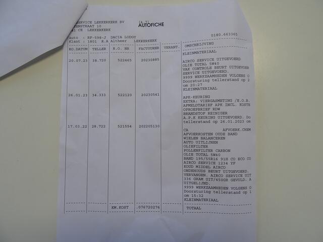 Dacia LODGY 1.2 TCe Série Limitée Stepway 7p. * GOED ONDERH. !!