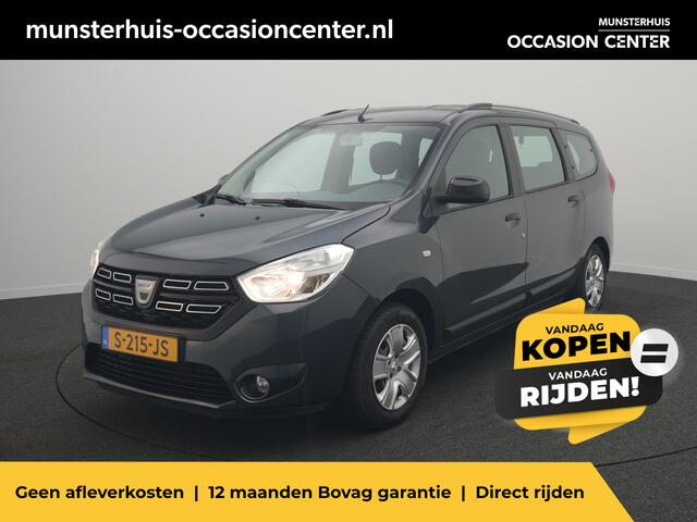 Dacia LODGY 1.6 SCe 110 Bi-Fuel Ambiance 7p. - RIJKLAARPRIJS - LPG - 7-persoons - All Seasonbanden - Cruise Control - Airco - Bluetooth - Stoelverwarming - Trekhaak