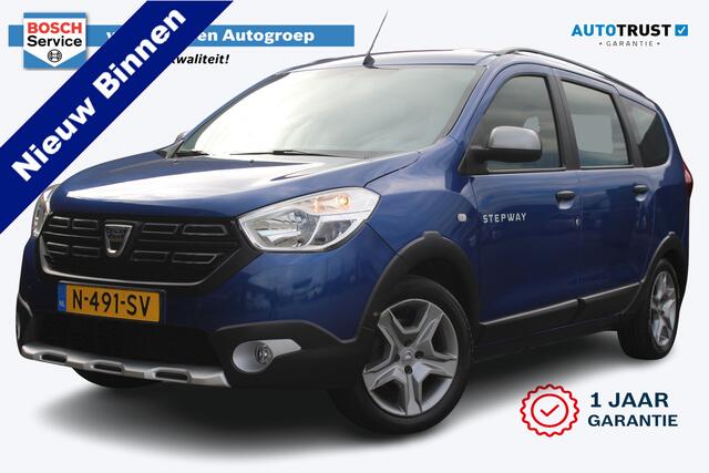 Dacia LODGY 1.3 TCe Stepway 5p | incl. 12 maanden garantie | Trekhaak | Navigatie | Airco | Parkeersensoren | Achteruitrijcamera | Airco | Cruise control | Isofix | Mistlampen voor | Stoelverwarming |