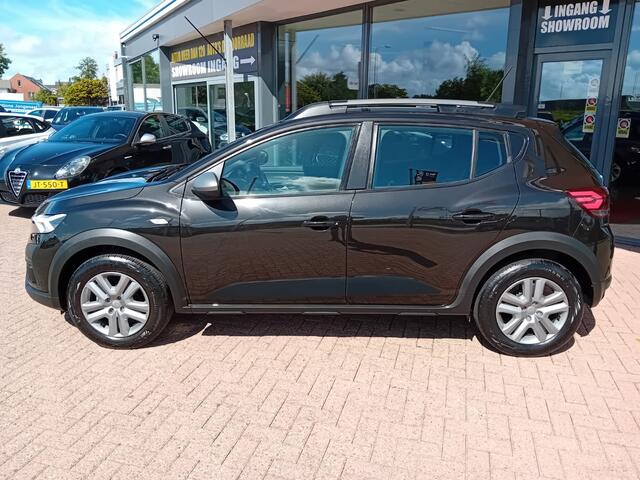 Dacia SANDERO 1.0 TCe 90Stepway Expression, Airco, Apple carplay / Android auto, Cruise control, Parkeersensoren, Regensensor, Dimlicht automatisch, Elektrische ramen en spiegels, Nieuwstaat, Dealer garantie, BOVAG