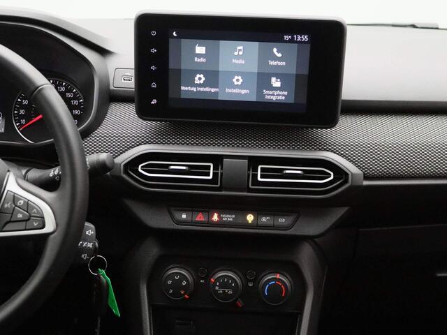 Dacia SANDERO 1.0 TCe 100 ECO-G Expression | LED-Verlichting | Licht- en Regensensor | Cruise Control & Snelheidsbegrenzer | Airconditioning | PDC Achter | Apple Carplay & Android Auto | DAB-Radio