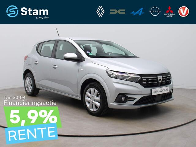 Dacia SANDERO TCe 100pk Bi-Fuel Comfort Airco | Carplay | Cruise | Parksens. achter
