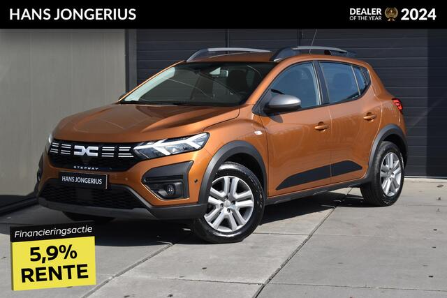 Dacia SANDERO Stepway TCe 90 Expression | AUTOMAAT | TREKHAAK | CAMERA | STOELVERWARMING | NAVI | APPLECARPLAY/ANDROIDAUTO | CRUISE CONTROL | CLIMATE CONTROL | PDC