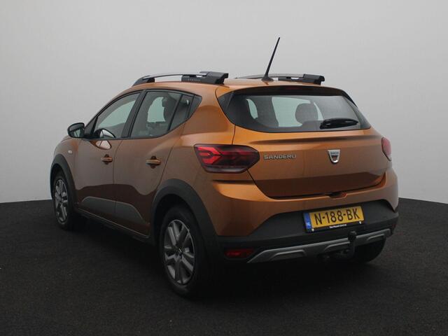 Dacia SANDERO Stepway TCe 100 Bi-Fuel Comfort | Climate Control | Pack Assist = parkeersensoren met achteruitrijcamera | Trekhaak | Navigatie | Metaalkleur |