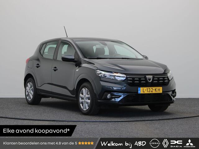Dacia SANDERO TCe 90pk Comfort | Parkeersensoren voor & achter | Camera | Airco | Apple carplay & Android auto |