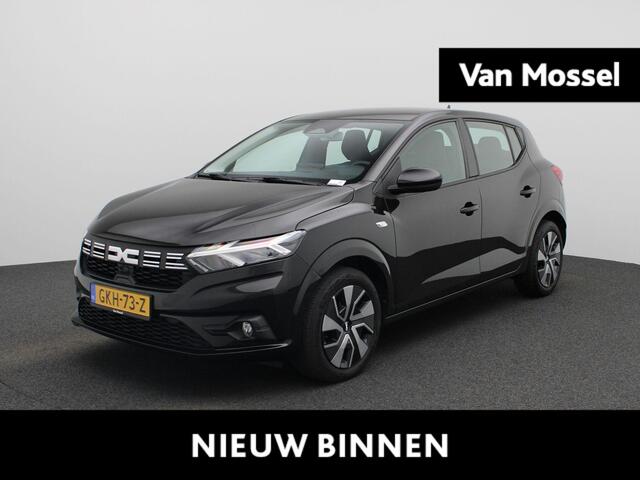 Dacia SANDERO 1.0 TCe 90 Expression | PDC Achter | Licht- en Regensensor | Cruise Control & Snelheidsbegrenzer | LED-Verlichting | Airconditioning | DAB-Radio | Apple Carplay & Android Auto