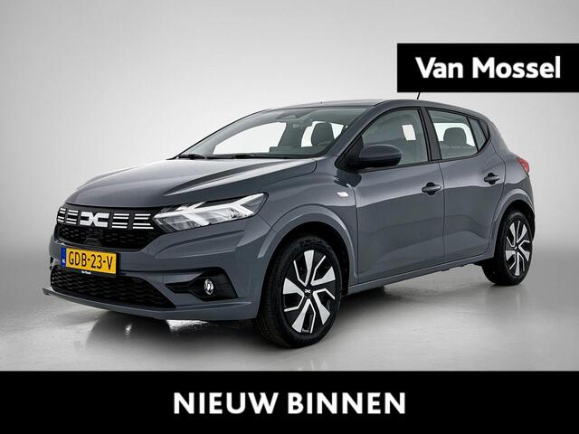 Dacia SANDERO 1.0 TCe 90 Expression | PDC Achter | Licht- en Regensensor | Cruise Control & Snelheidsbegrenzer | LED-Verlichting | Airconditioning | DAB-Radio | Apple Carplay & Android Auto