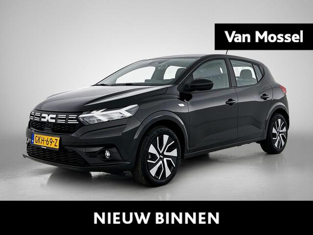 Dacia SANDERO 1.0 TCe 90 PK Expression | Parkeersensoren Achter | Licht- en Regensensor | Cruise Control & Snelheidsbegrenzer | LED-Verlichting | Airconditioning | DAB-Radio | Apple Carplay & Android Auto