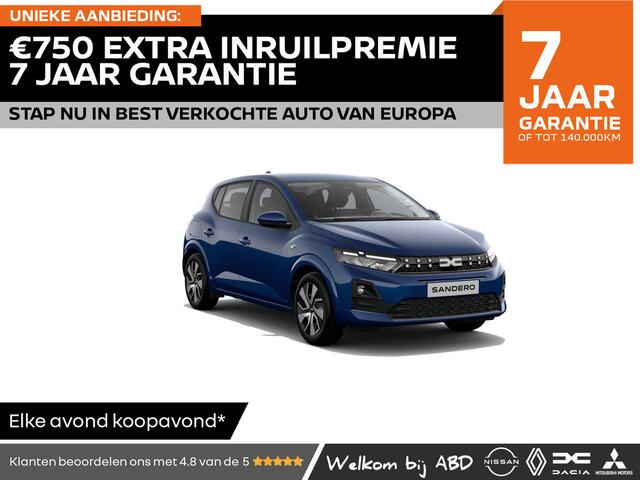 Dacia SANDERO Expression TCe 100 | Bekleding 'Expression' | Cruise Control en snelheidsbegrenzer | Dagrijverlichting