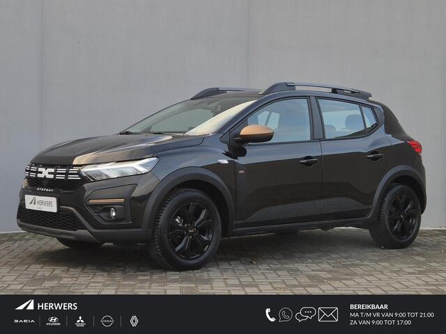 Dacia SANDERO Stepway 110PK Extreme Handgeschakeld / Fabrieksgarantie tot 12-2027 / All Season Banden / Stoelverwarming / Achteruitrijcamera / Apple Carplay & Android Auto / Cruise Control / Climate Control /