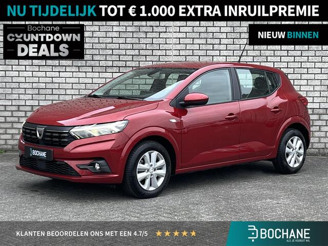 Dacia SANDERO 1.0 TCe 100 Bi-Fuel Comfort | Trekhaak | Achteruitrijcamera | Navigatie | Parkeersensoren V+A |