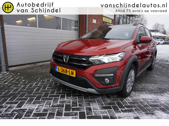 Dacia SANDERO Stepway 1.0 TCe 100 Bi-FUEL COMFORT ORIGINEEL NL KEURIGE NETTE STAAT CAMERA KEYLESS ANDROID/APPLECARPLAY NAVI CLIMA CRUISE BLUETOOTH PARKEERSENSOREN V+A 4X ELECTR.RAMEN/SPIEGELS