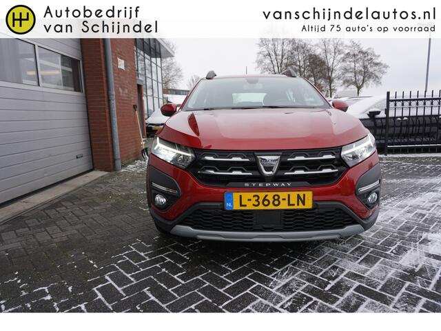 Dacia SANDERO Stepway 1.0 TCe 100 Bi-FUEL COMFORT ORIGINEEL NL KEURIGE NETTE STAAT CAMERA KEYLESS ANDROID/APPLECARPLAY NAVI CLIMA CRUISE BLUETOOTH PARKEERSENSOREN V+A 4X ELECTR.RAMEN/SPIEGELS