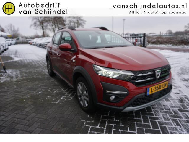 Dacia SANDERO Stepway 1.0 TCe 100 Bi-FUEL COMFORT ORIGINEEL NL KEURIGE NETTE STAAT CAMERA KEYLESS ANDROID/APPLECARPLAY NAVI CLIMA CRUISE BLUETOOTH PARKEERSENSOREN V+A 4X ELECTR.RAMEN/SPIEGELS