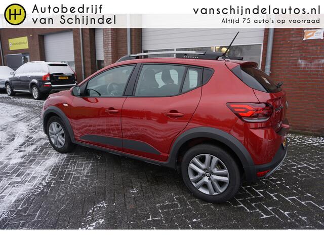 Dacia SANDERO Stepway 1.0 TCe 100 Bi-FUEL COMFORT ORIGINEEL NL KEURIGE NETTE STAAT CAMERA KEYLESS ANDROID/APPLECARPLAY NAVI CLIMA CRUISE BLUETOOTH PARKEERSENSOREN V+A 4X ELECTR.RAMEN/SPIEGELS