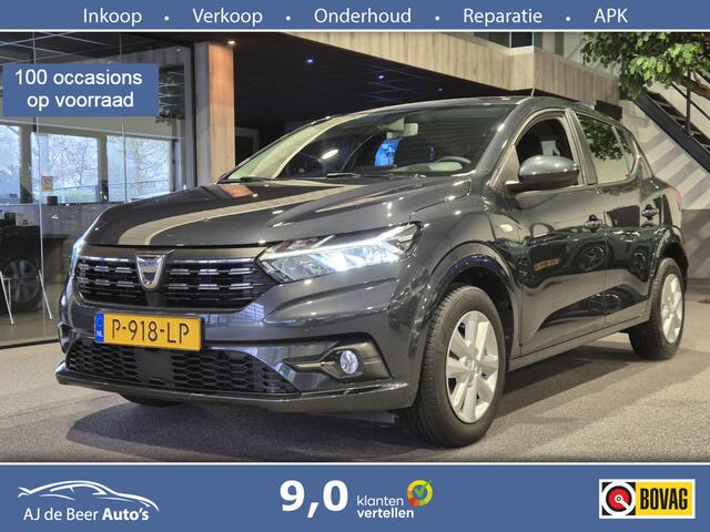 Dacia SANDERO 1.0 TCe 90 Comfort Als nieuw | Android-auto | Navi | Cruise| Sensoren