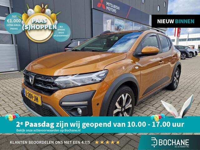 Dacia SANDERO Stepway 1.0 TCe 100 Bi-Fuel Comfort | Apple CarPlay / Android Auto navigatie | Trekhaak | Achteruitrijcamera |