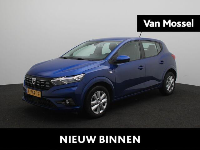 Dacia SANDERO TCe 90 Comfort | Media Display met Apple CarPlay & Android Auto | Handbediende airco | Elektrische ramen v+a | Metaalkleur | Licht- en regensensor|
