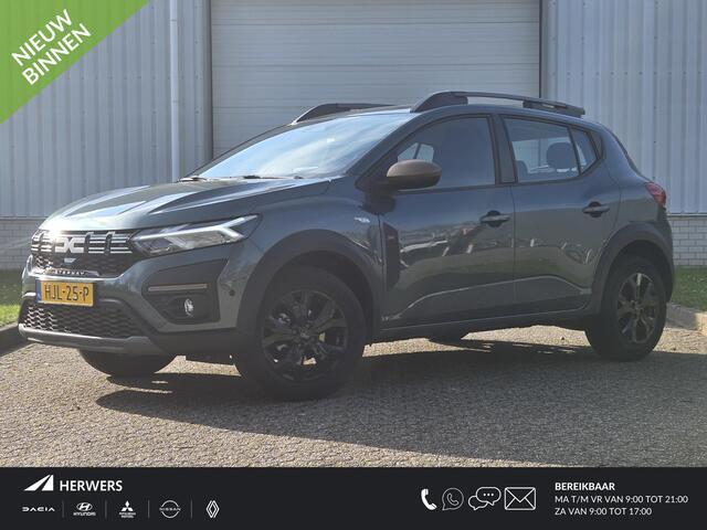 Dacia SANDERO Stepway 1.0 TCe 100 ECO-G Extreme / Dodehoekdetectie / Sensoren Voor & Achter / Achteruitrijcamera / Apple Carplay / Android Auto / Navigatie /
