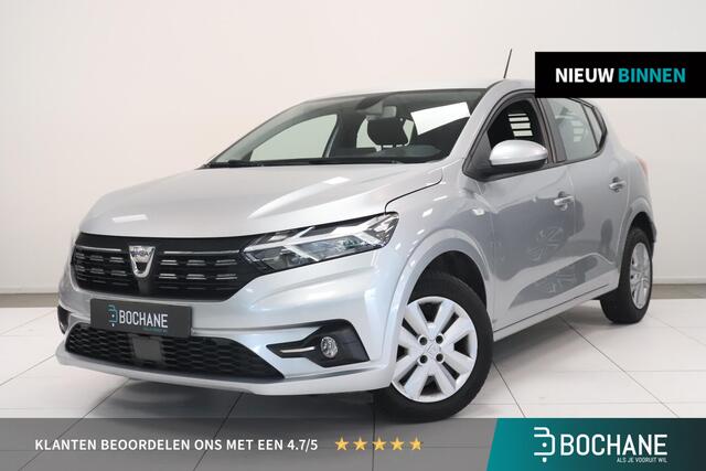Dacia SANDERO 1.0 TCe 90 Comfort | Airco | AppleCarplay AndroidAuto navigatie | Parkeersensor | LED koplampen |