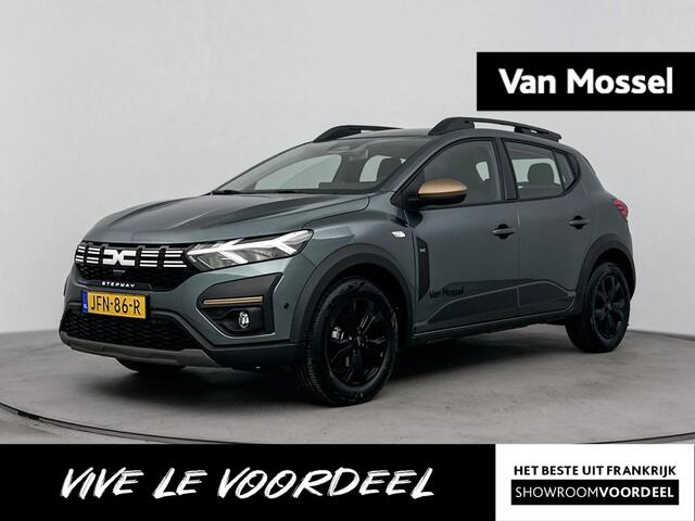 Dacia SANDERO Stepway 1.1 TCe Extreme 110PK | Navigatie via Telefoon | Achteruitrijcamera | Dodehoeksensor | Zwarte Lichtmetalen Velgen | Climate Control | Apple CarPlay & Android Auto