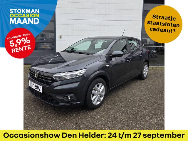 Dacia SANDERO 1.0 TCe 100 Bi-Fuel Comfort | camera achter | Trekhaak | airco | Cruise controle |