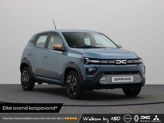 Dacia Spring Extreme 65pk | DC lader 30 kW | Parkeersensoren voor/achter | Achteruitrijcamera |