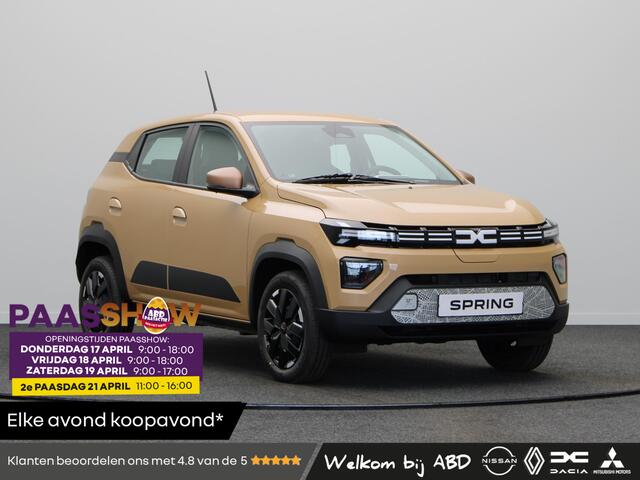 Dacia Spring Extreme 65pk | DC lader 30kW | Achteruitrijcamera | Apple carplay |