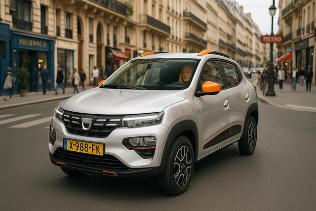 Dacia Spring Expression 27 kWh Orange Pack l Volledige onderhoudshistorie l SOH gecontroleerd l ¤ 9,50 pm wegenbelasting!!