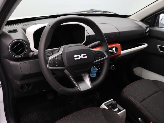 Dacia Spring Dacia Expression Electric 65 | Cruise Control met snelheidsbegrenzer | ISOFIX-bevestigingssysteem voor kinderzitjes op de buitenste zitplaatsen achter | Parkeersensoren achter met sonische weergave