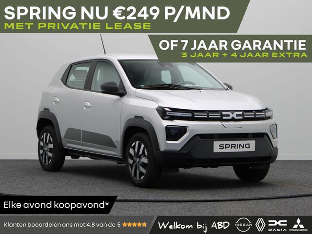 Dacia Spring Dacia Expression Electric 65 | Cruise Control met snelheidsbegrenzer | ISOFIX-bevestigingssysteem voor kinderzitjes op de buitenste zitplaatsen achter | Parkeersensoren achter met sonische weergave