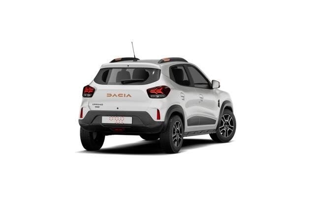Dacia Spring Extreme | Achteruitrijcamera | Cruise Control met snelheidsbegrenzer | ISOFIX-bevestigingssysteem voor kinderzitjes op de buitenste zitplaatsen achter